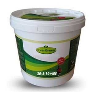 Çim Besleme ve Şok Tedavi Gübresi 30-5-10 + ME 10 kg Kova