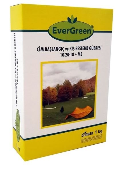 Çim Başlangıç ve Kış Besleme Gübresi 10-20-18 1 kg Kutu